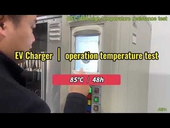 Test van de temperatuur van de werking van de ANS EV-oplader
