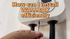 Hoe kan ik de wallbox efficiënt installeren?
