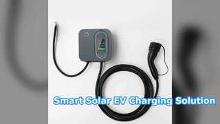 Slimme EV-oplader van 11 kW met zonne-energie en dynamische belastingsbalans