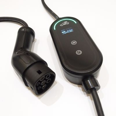 kopen 3kW Draagbare EV-oplader met Instelbare Stroom, Vertraagde Oplading en IP67-bescherming voor Elektrische Auto's online vervaardiging
