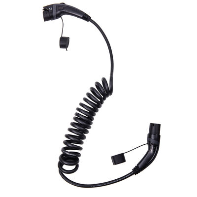 kopen IP67 Veer Kabel SAE J1772 Type 1 naar Type 2 EV Laadkabel voor Mode 3 Laden online vervaardiging