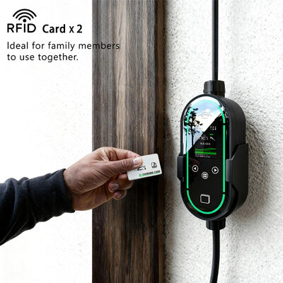 kopen Draagbare EV-oplader met IP67-bescherming 16A Max Output Current en 2,4 inch OLED-scherm online vervaardiging
