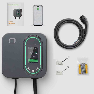 kopen 22kW EV Charger Solar Wallbox Station 32A 480V met dynamische ladingsbalansbox online vervaardiging