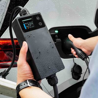 kopen Smart Portable EV Charger met LCD-scherm, vertraging opladen en IP67 bescherming online vervaardiging