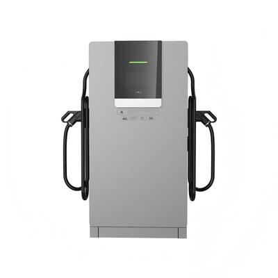 kopen 60 kW DC snelle EV-oplader met dubbele CCS2-connectoren voor commerciële laadstations online vervaardiging