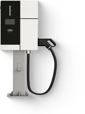 kopen 20kW Kleine DC Laadpaal met CCS2 Connector voor Slim Commercieel Elektrisch Rijden online vervaardiging