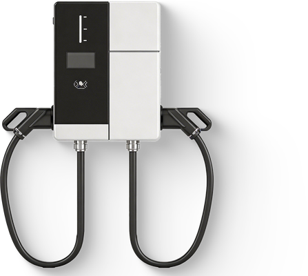 kopen 40kW CE Kleine DC Laadpaal met Enkele of Dubbele CCS2 Connectoren online vervaardiging