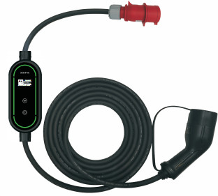 Goede prijs Mobiel Draagbaar EV Laderstype van 11kW 16A 400V - 2 met Rood CEE Plugs online