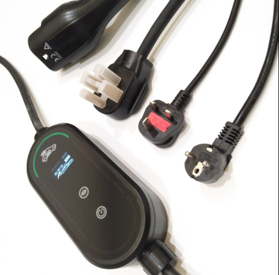 Goede prijs 7KW wijze 2 de Stop van de de Laders16a Macht van Schuko Ev met Temperatuursensor online