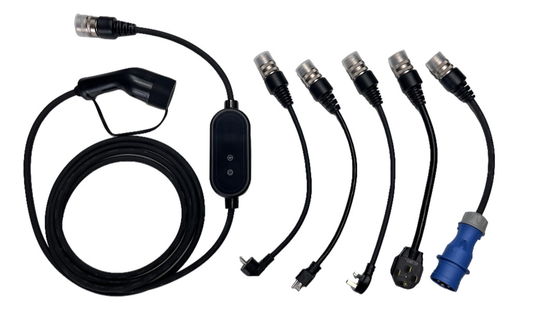 Goede prijs Draagbare EV-opladeradapter UK/Schuko/Nema/AU/CEE online