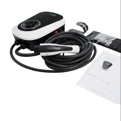 Goede prijs Het Laden van ANS 7KW 220V AC EV Post met 5m Zwarte TUV Kabel online