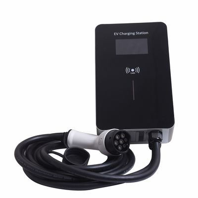 Goede prijs de Auto van 16A 400V 11kW E het Laden Post Elektrische Autostop in Posten met RFID-Kaarten online