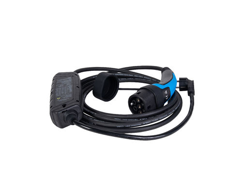Goede prijs OEM EVSE Type - 2 Draagbare EV Laders Enige Fase 5 Meters Kabel online