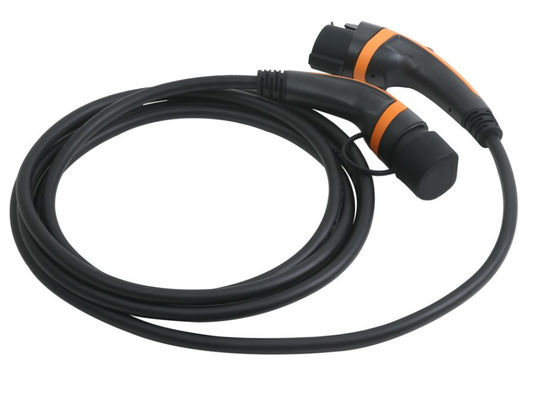 Goede prijs Het Type 1 van SAE J1772 10m aan Type - 2 EV het Laden Kabel Slimme EVSE het Standaard Aan de grond zetten online