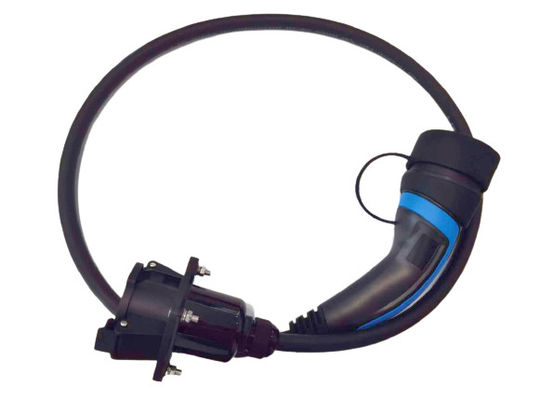 Goede prijs Type - 2 aan Type 1 0.5m EV-het Laden Kabeladapter TUV IP55 waterdichte rang online