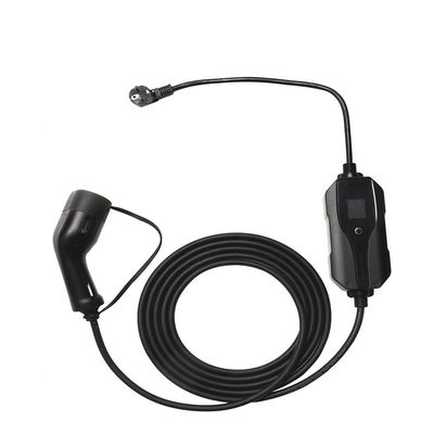 Goede prijs J1772 Type 1stop 10A 13A 5m Draagbare EV-Lader met Britse Stopwijze 2 online