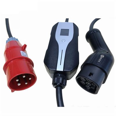 Goede prijs Het Type 1 Draagbaar Niveau 2 EV-Lader EVSE van SAE J1772 Verwisselbaar met CEE Plug online