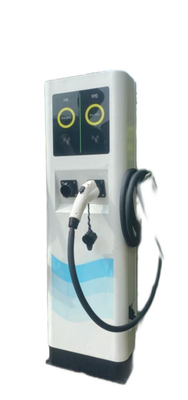 Goede prijs Type van CEI 621962-2 - 2 Dubbele kanonnen intergated floor-mounted AC EV lader online
